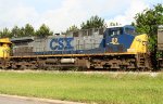 CSX 89 on loaded coal train